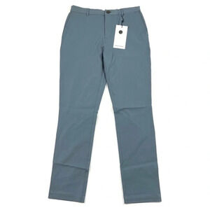 New Ministry Of Supply Mens Pace Tapered Chino Pants Blue